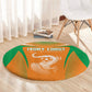 Ivory Coast Football 2026 Round Carpet Go Les Elephants