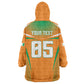 Custom Ivory Coast Football 2026 Wearable Blanket Hoodie Go Les Elephants