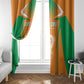 Ivory Coast Football 2026 Window Curtain Go Les Elephants