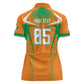Custom Ivory Coast Football 2026 Women Polo Shirt Go Les Elephants