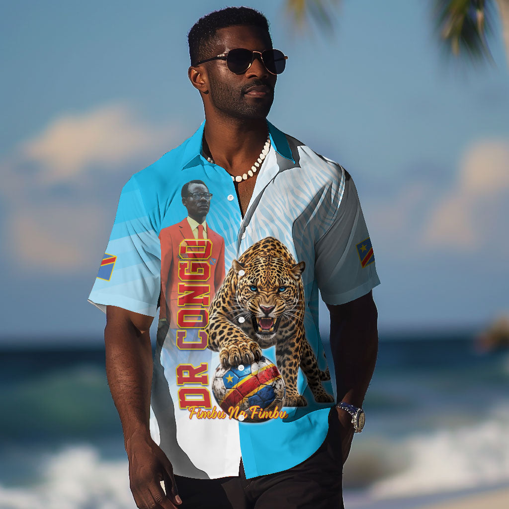 Custom DR Congo Football 2026 Hawaiian Shirt Fimbu Na Fimbu
