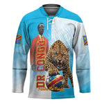 Custom DR Congo Football 2026 Hockey Jersey Fimbu Na Fimbu
