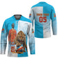 Custom DR Congo Football 2026 Hockey Jersey Fimbu Na Fimbu
