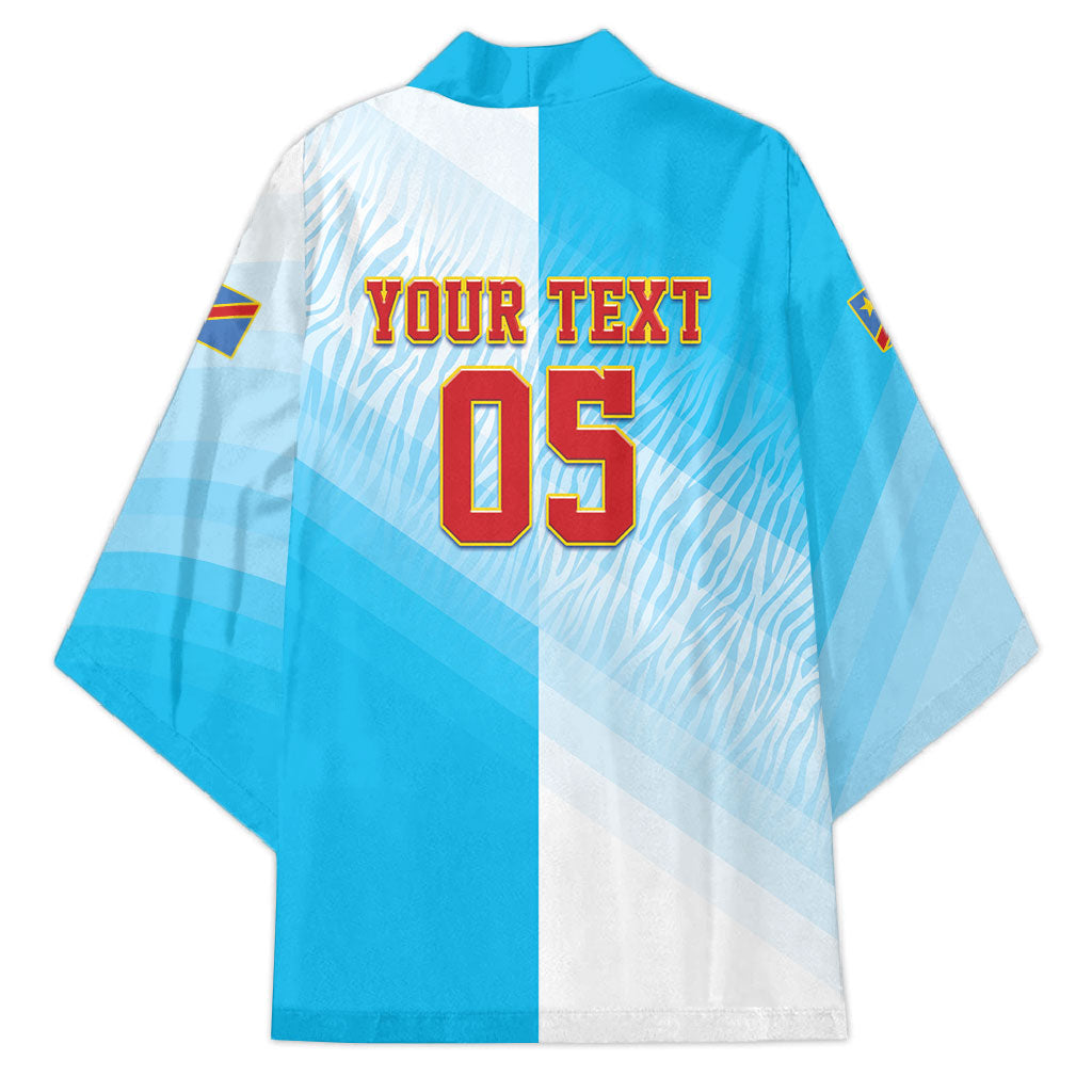 Custom DR Congo Football 2026 Kimono Fimbu Na Fimbu