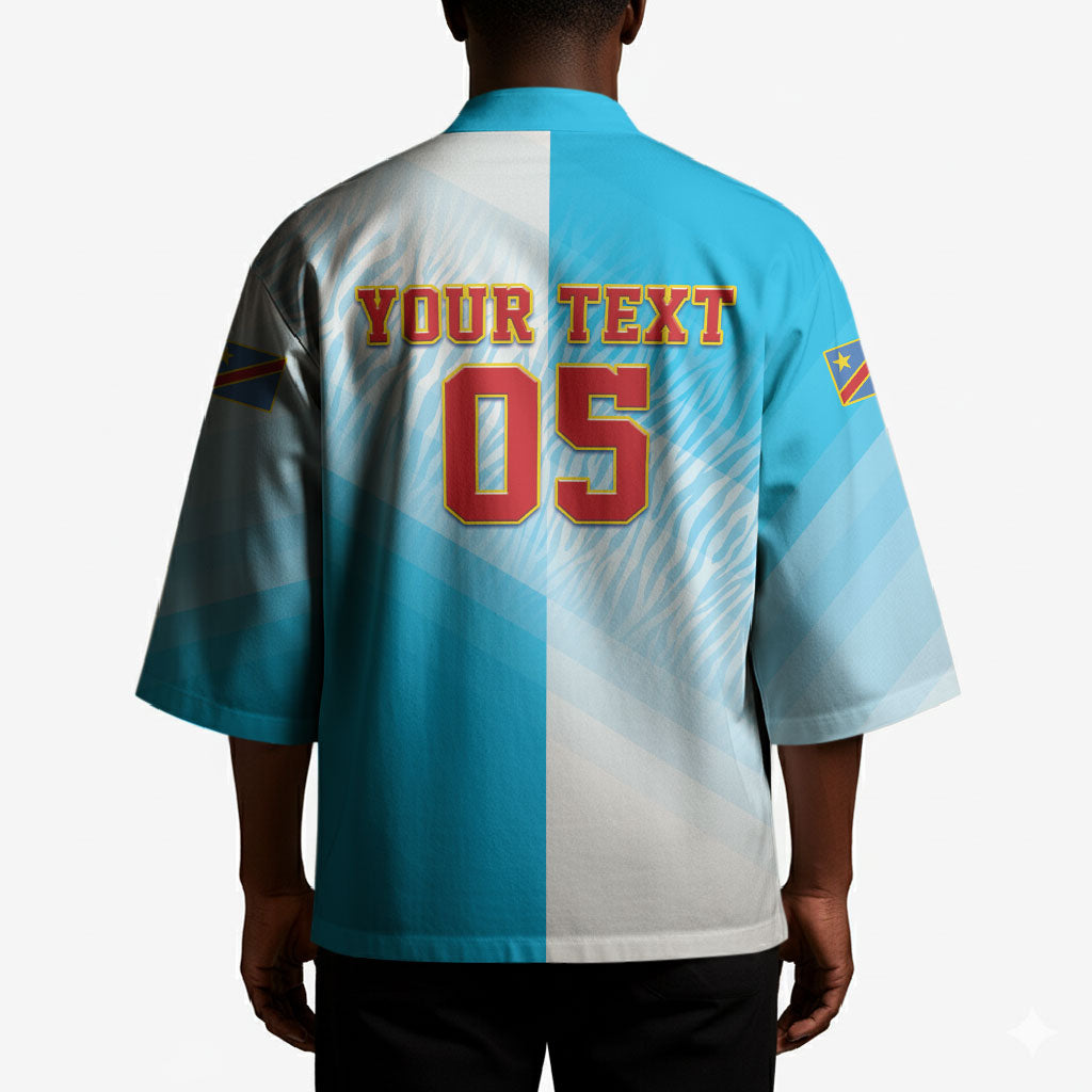 Custom DR Congo Football 2026 Kimono Fimbu Na Fimbu