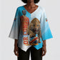 Custom DR Congo Football 2026 Kimono Sleeve Blouse Fimbu Na Fimbu