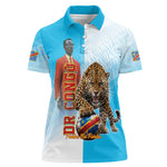 Custom DR Congo Football 2026 Women Polo Shirt Fimbu Na Fimbu