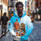 Custom DR Congo Football 2026 Zip Hoodie Fimbu Na Fimbu