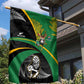 New Zealand And South Africa Rugby Garden Flag 2023 Springboks Combine All Black Silver Fern