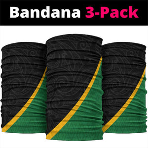 New Zealand And South Africa Rugby Neck Gaiter 2023 Springboks Combine All Black Silver Fern - African Pride