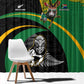 New Zealand And South Africa Rugby Window Curtain 2023 Springboks Combine All Black Silver Fern