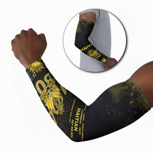 Haiti 1804 Arm Sleeves Gold Tropical Leaves And Coat Of Arms