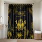 Haiti 1804 Bathroom Set Gold Tropical Leaves And Coat Of Arms