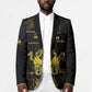 Haiti 1804 Blazer Gold Tropical Leaves And Coat Of Arms
