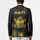 Haiti 1804 Blazer Gold Tropical Leaves And Coat Of Arms
