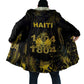 Haiti 1804 Cloak Gold Tropical Leaves And Coat Of Arms