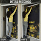 Haiti 1804 Door Cover Gold Tropical Leaves And Coat Of Arms