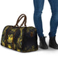Haiti 1804 Travel Bag Gold Tropical Leaves And Coat Of Arms