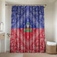 Afro Haiti Paisley Bathroom Set Haitian Flag Bandana Style