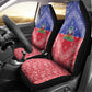 Afro Haiti Paisley Car Seat Cover Haitian Flag Bandana Style - African Pride