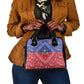 Afro Haiti Paisley Shoulder Handbag Haitian Flag Bandana Style - African Pride