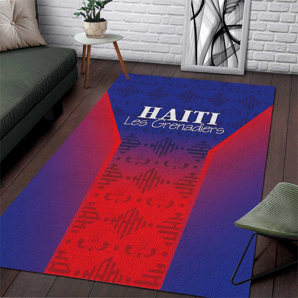 Afro Haiti Football Area Rug Sporty Style - African Pride