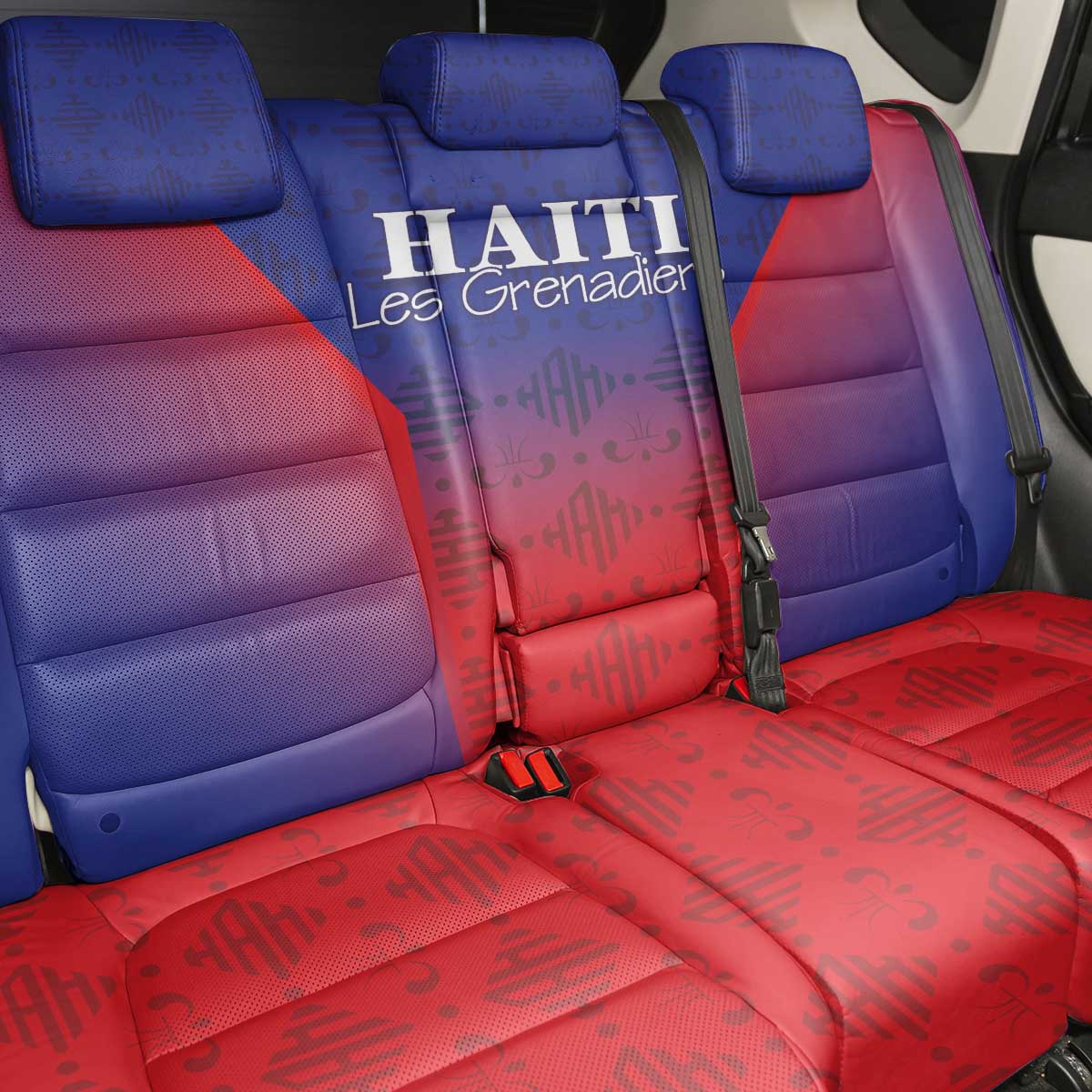 Afro Haiti Football Back Car Seat Cover Sporty Style - African Pride