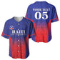 Custom Afro Haiti Football Baseball Jersey Sporty Style LT05