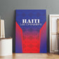 Afro Haiti Football Canvas Wall Art Sporty Style - African Pride