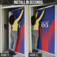 Custom Afro Haiti Football Door Cover Sporty Style
