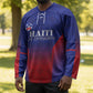 Custom Afro Haiti Football Hockey Jersey Sporty Style