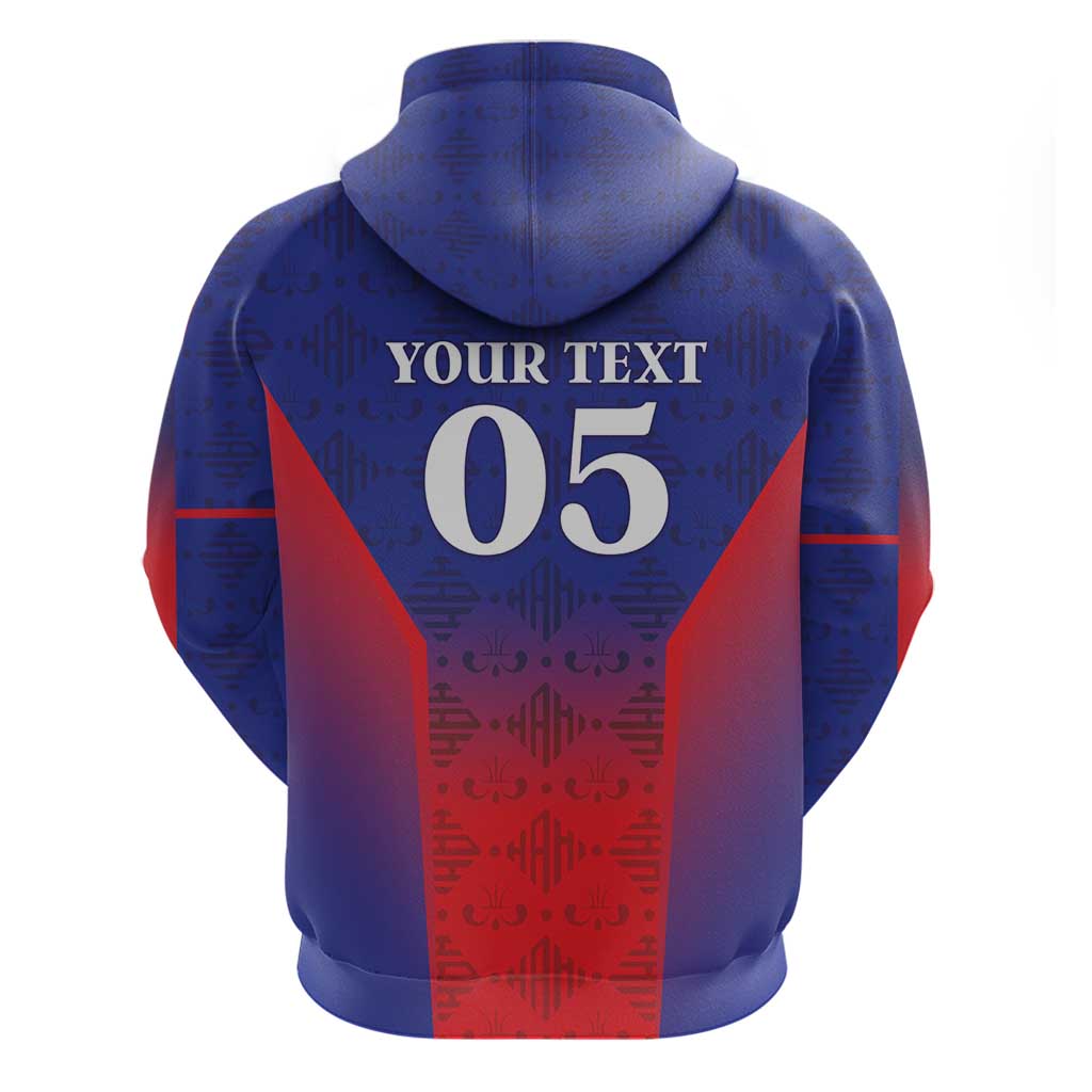 Custom Afro Haiti Football Hoodie Sporty Style - African Pride