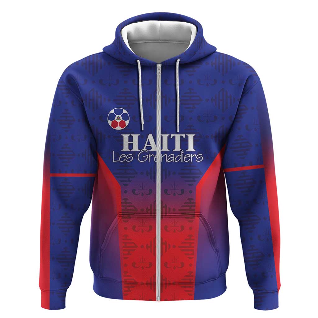 Custom Afro Haiti Football Hoodie Sporty Style - African Pride