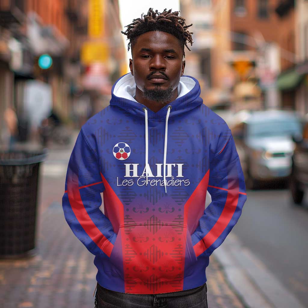 Custom Afro Haiti Football Hoodie Sporty Style - African Pride
