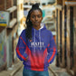 Custom Afro Haiti Football Hoodie Sporty Style - African Pride