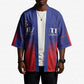 Custom Afro Haiti Football Kimono Sporty Style