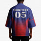Custom Afro Haiti Football Kimono Sporty Style