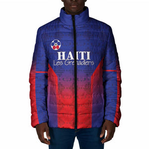 Custom Afro Haiti Football Padded Jacket Sporty Style