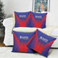 Afro Haiti Football Pillow Cover Sporty Style