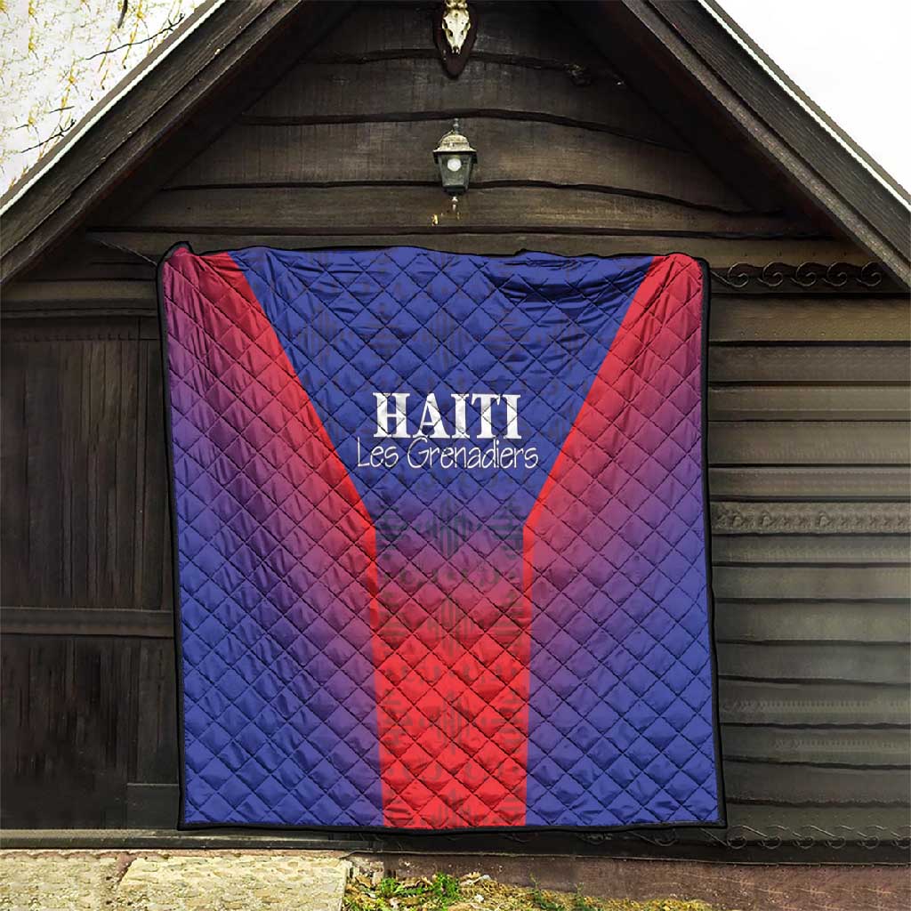 Afro Haiti Football Quilt Sporty Style - African Pride