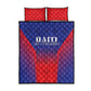 Afro Haiti Football Quilt Bed Set Sporty Style - African Pride