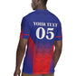 Custom Afro Haiti Football Rugby Jersey Sporty Style LT05