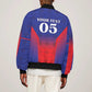 Custom Afro Haiti Football Sleeve Zip Bomber Jacket Sporty Style - African Pride