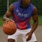 Custom Afro Haiti Football Sleeveless Hoodie Sporty Style - African Pride