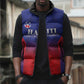 Custom Afro Haiti Football Sleeveless Puffer Jacket Sporty Style