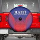 Afro Haiti Football Spare Tire Cover Sporty Style - African Pride