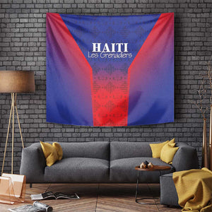 Afro Haiti Football Tapestry Sporty Style - African Pride