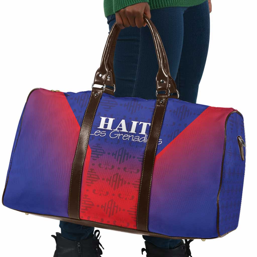 Afro Haiti Football Travel Bag Sporty Style