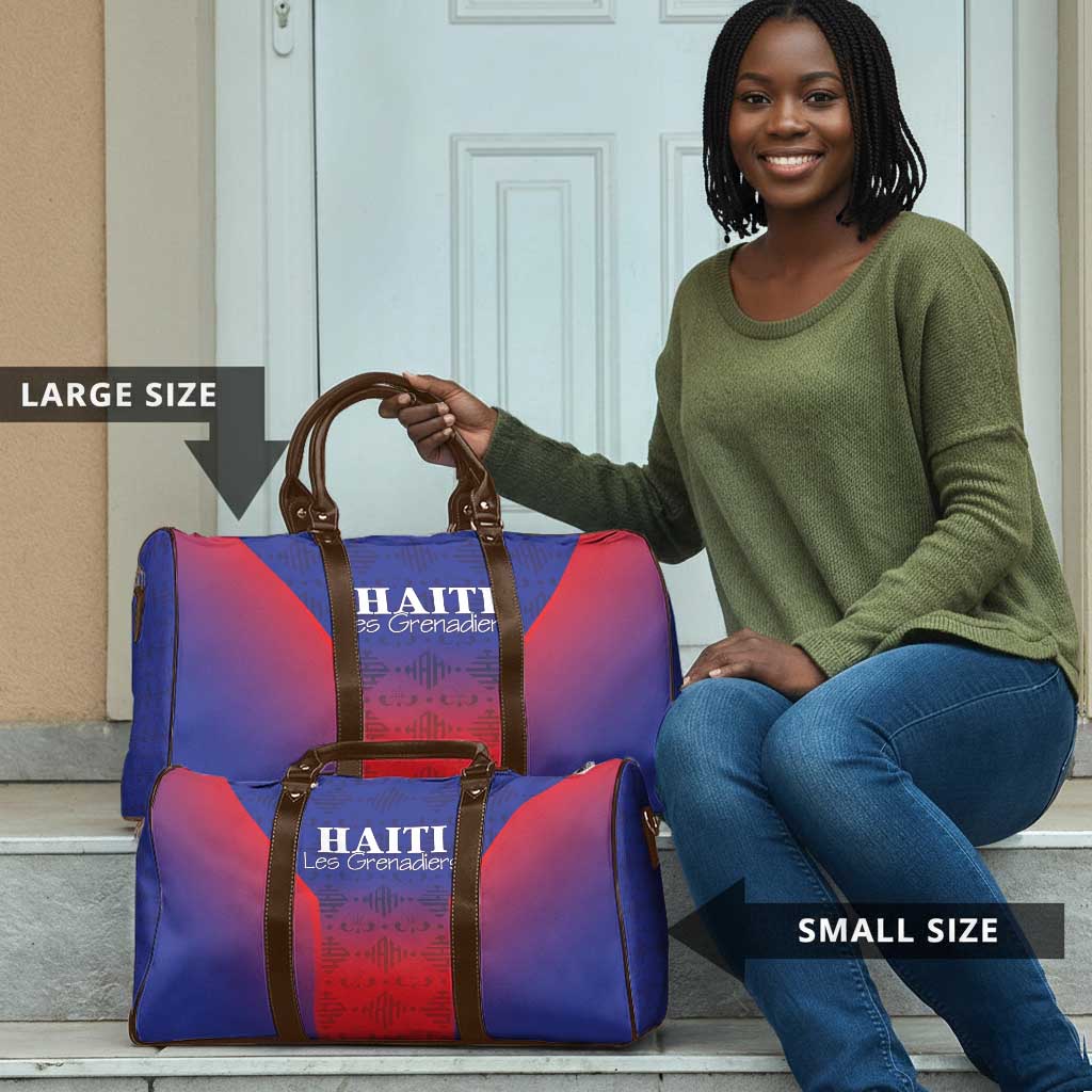 Afro Haiti Football Travel Bag Sporty Style