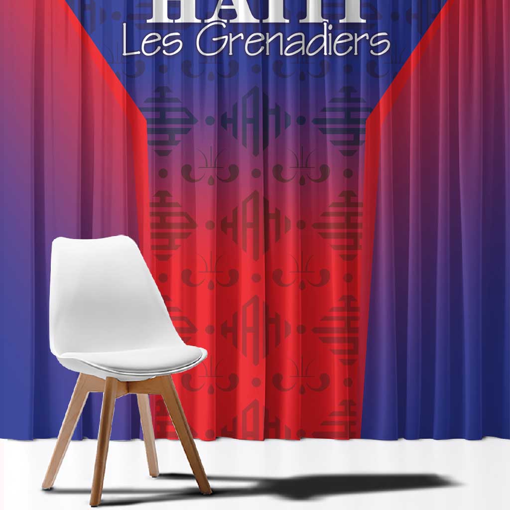 Afro Haiti Football Window Curtain Sporty Style - African Pride